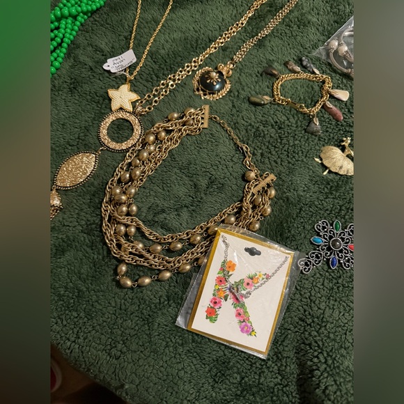 Jewelry lot (many vintage pieces) - Picture 6 of 9